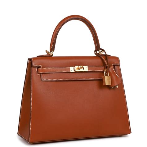 hermes barenia kelly|HERMES Barenia Kelly Sellier 25 Fauve .